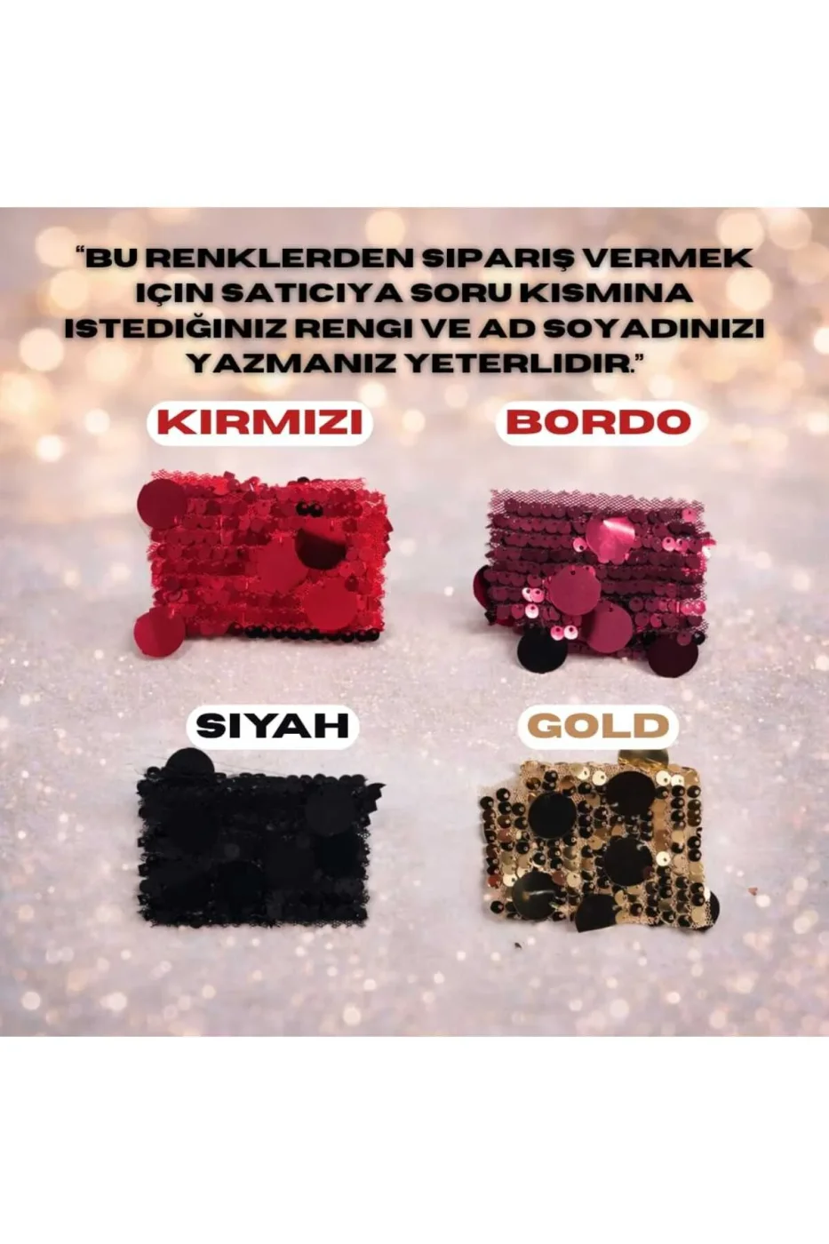 Kadın Gümüş Payet İçi Astarlı Maxi Etek — 2