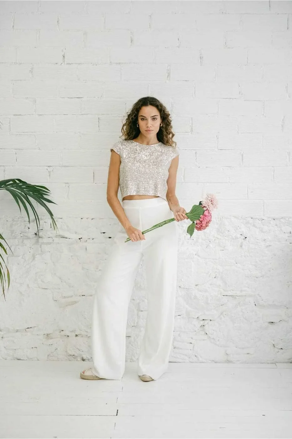 KADIN PAYET SIRT DEKOLTE CROP TOP — 3
